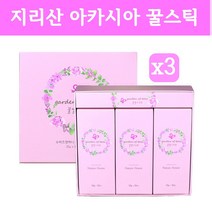 꿀벌의정원 아카시아꿀 스틱 지리산 노고단향 자연산 토종 벌꿀 차 벌꿀집 허니 티 꿀 진짜벌꿀 자연숙성 꿀화분 로얄제리 효능 면역기능 추석 구정 설날 명절 선물세트, 36개