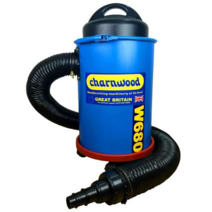 이동식 목공용 집진기 먼지청소기 산업용 분진 석션기, 파란색 집진기 화이트