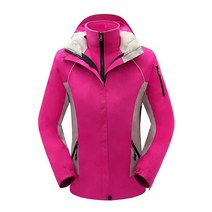 여성스키복 저렴한 보드썰매 남성 스노우 방한패션 방수 2 in 1 스키복 코트 여성용 재킷 + 플리스 야외