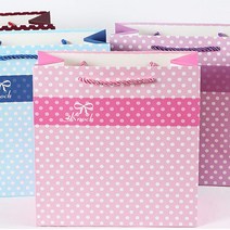 노크원 쇼핑백, 3매입, 12도트쇼핑백_대형28 자주