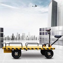 화물 택배 전기트럭 전기트레일러 4륜카트 전동운반기, 2x1m 48V