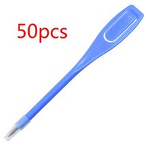 골프 50pcs 플라스틱 점수 펜 연필 녹음 펜 마커 골퍼 용품 29, 푸른