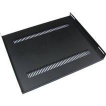 허브랙 고정 선반 NM-H750MBS 전용 서버랙 판넬 블랙 랙케이스 통신랙, 1