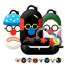 [바보사랑] i-mooi 삐에로 갤럭시 버즈 플러스 케이스, 디자인:별눈