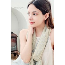 KNITON 니튼 에어소프트 실크터치 프리미엄 머플러/스카프/숄 12종 고급선물용패키지