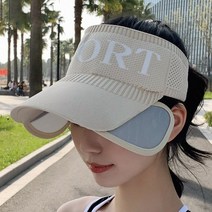 엘마운틴 SPORT 슬라이드 썬캡 여성 남성 자외선 차단 햇빛가리개 모자