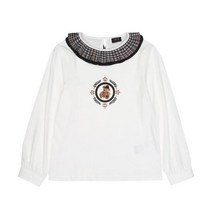 닥스 리틀 DAKS LITTLE 테마 블라우스 DQF12XB80M IV