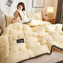 슈퍼싱글 겨울 무거운 이불 호텔 두꺼운 싱글 및 더블 두꺼운 매우 따뜻한 특대 퀸 두껍고 두껍게