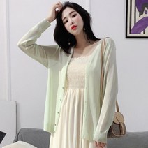 롱 루즈가디건 데일리 니트가디건 여자 오버핏 니트