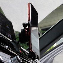 BMW X5 X6 X7 G05 G06 휴대폰 거치대 홀더 받침대, 5시리즈 (F10) (블랙), 1개