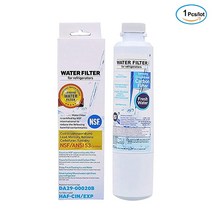 삼성 전자 DA29-00020A/B HAF-CIN/exp와 호환되는 냉장고 워터 필터 프랑스 도어 용, AE) 1 PCS, 1  PCS