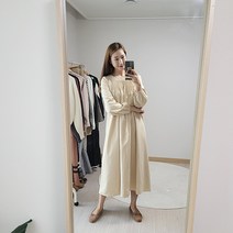 [역시즌] 핀탁 롱 원피스