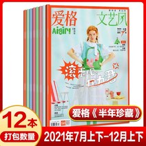 중국잡지 중국어잡지 잡지신간 2021년 Egger Magazine Packing 연보집 2021년 1-6789101112 Up and Down Youth Edition + 소설, 2.5위안부 2022년 1월 2일 3월 4일 위아