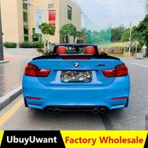 탄소 섬유 후면 루프 스포일러 트렁크 립 윙 BMW F33 컨버터블 4 시리즈 420i 428i 435i F83 M4 2014 2015 2016UP 용 M4 스타일, DIY 색상