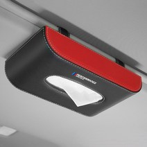 블랙박스 차량용 트럭 미니 외장형 가성비 자동차 냅킨 홀더 양산 스토리지 티슈 박스 Bmw M 1 3 5 X1 X3 X, 04 Black Red