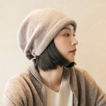 여성 겨울모자 울 니트 비니 모자 벙거지 버킷햇 / 사은품증정