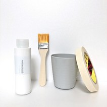 아이방 소량 페인팅 세트 항균 페인트 파스텔톤 자녀방 공부방 어린이집 유치원, 분홍