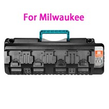 디월트충전기 호환 밀워키 14.4V 18V 20V DC18SF DCB104 BS1418 M18 BL1830 AL1860 Bosch Makita 용 4 포, 04 For Milwaukee_04 AU