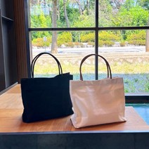 심플 데일리 캔버스 토트백