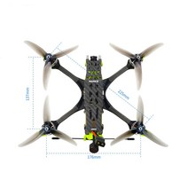 GEPR MRK5 HD Vist 프리 스타일 FPV 드론 4S/6S 5 인치 SPEEDX2 2107.5 F722-HD-T R 쿼드 콥터 용 장거리, 06 TBS Nano RX 6S