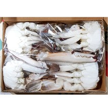 냉동 절단 꽃게 450g(3L) 얼린 꽃개 살 튀김 요리, 1