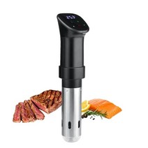 1800w 방수 수비드머신 LCD 디지털 디스플레이 시간 정확한 요리 온도 조절, 검은색, 에게