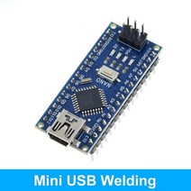 Nano 3.0 미니 타입-C 마이크로 USB 부트로더 호환 나노 컨트롤러 arduino CH340 드라이버 16Mhz ATMEGA328, 05 Mini USB  Welding