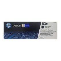 HP 정품토너 83X CF283X M225dw M201n M225dn M201d M225 M201 대용량, 1개