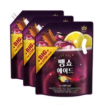 밸런스그로우 뱅쇼 에이드 원액 뱅쇼만들기 뱅쇼 농축액 대용량 1.5L 3봉지