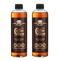 코튼하임 6 PLUS 6 FREE 찌꺼기가글 얼그레이 민트 500ml 코튼하임가글액, 2개