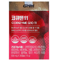 GNM자연의품격 코큐텐11 500mg x 30캡슐 2개, 코엔자임q10
