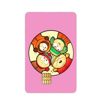 사우스파크 캐릭터 에릭 카일 케니 교통카드