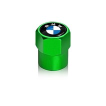 휠 센터캡 자동차 휠 4x 금속 자동차 휠 타이어 밸브 코어 캡 BMW M 성능 E90 E91 E92 E93 X1 X3 X5 X6 M3, 03 green