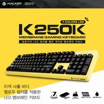 앱코 K250K 기계식 키보드 게이밍 키보드
