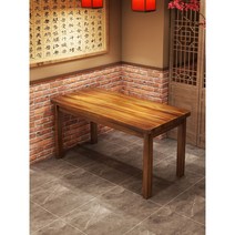 고재 테이블 원목 상판 가구 카페 빈티지 테라스 야외 식탁 클래식, 140x70x73 싱글