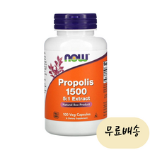 나우푸드 프로폴리스 1500 100개입 [미국 직배송], 1개, 100개