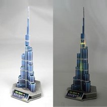 부르즈할리파LED - 3D 입체퍼즐 만들기 [크래커플러스]