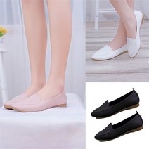 [리더스] 여성 낮은굽 스틸레토 로퍼 단화 플랫슈즈 3컬러 원피스코디 (5494192)