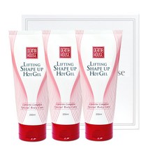 더마하우스 리프팅쉐이프업 핫젤 200mlx3개+포장-바디라인관리 슬리밍젤, 3개, 200ml