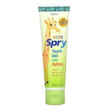 Xlear 어린이용 Spry 자일리톨 함유 치아 젤 오리지널 60ml(2fl oz)