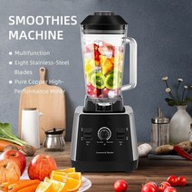 믹서기 블랜더2L 홈 다기능 Juicer 그라인드 두유 스무디 보완 식품 요리 기계 고속 블렌더 한국 주방, 01 white_03 UK