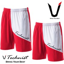 테크니스트 배드민턴 우븐 반바지 레드 WTP-K0212RD MTP-K0112RD 축구 탁구 볼링 운동복