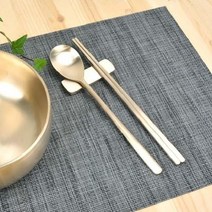 방짜유기수저 놋수저세트 1벌 유기 놋수저 세트, 유기수저저분세트, 상세페이지 참조