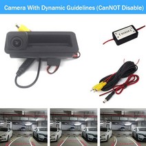 무선 후방 카메라 화물차 HD 야간 투시경 1080720 트렁크 핸들 후면보기 ford fiesta st 2012 2017 mondeo mk4 2008 2014 자동차, b 동적 정류기