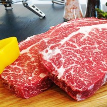 육인분 미국산 프라임급 등심 1kg, 스테이크용 2cm