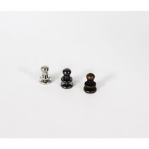 6mm 가죽공예 솔트레지 솔트리지 3컬러 (실버 흑니켈 엔틱)