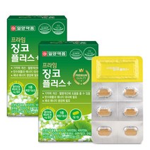 핫딜 일양약품 프라임 징코 플러스 4박스 30정, 30정 4박스  4개월분