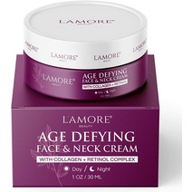 Age Defying Face and Neck Cream with Marine Collagen and Retinol 30ml-Face Moisturizer for Women Day