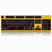 ABKO HACKER K660 광축 기계식키보드(옐로우 리니어), 앱코