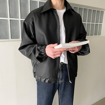 엠버 레더 블루종